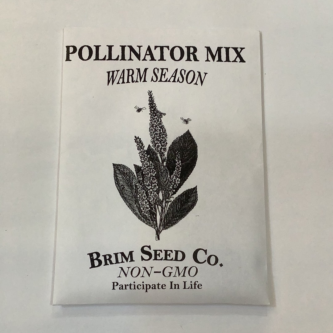 Brim Seed Co. - Warm Season Pollinator Mix Flower Seed