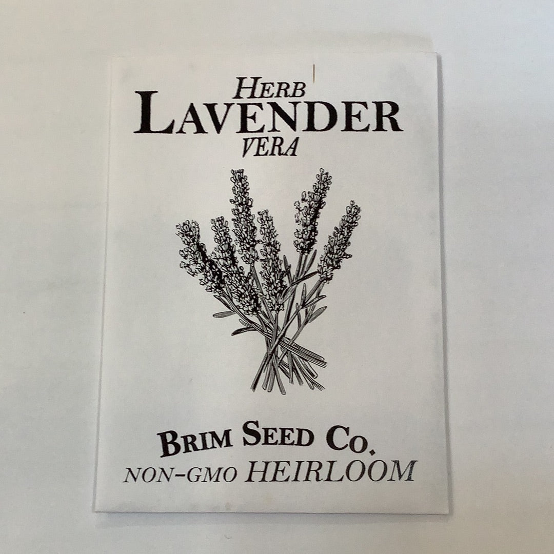 Brim Seed Co. - Lavender Vera Flower Heirloom Seed