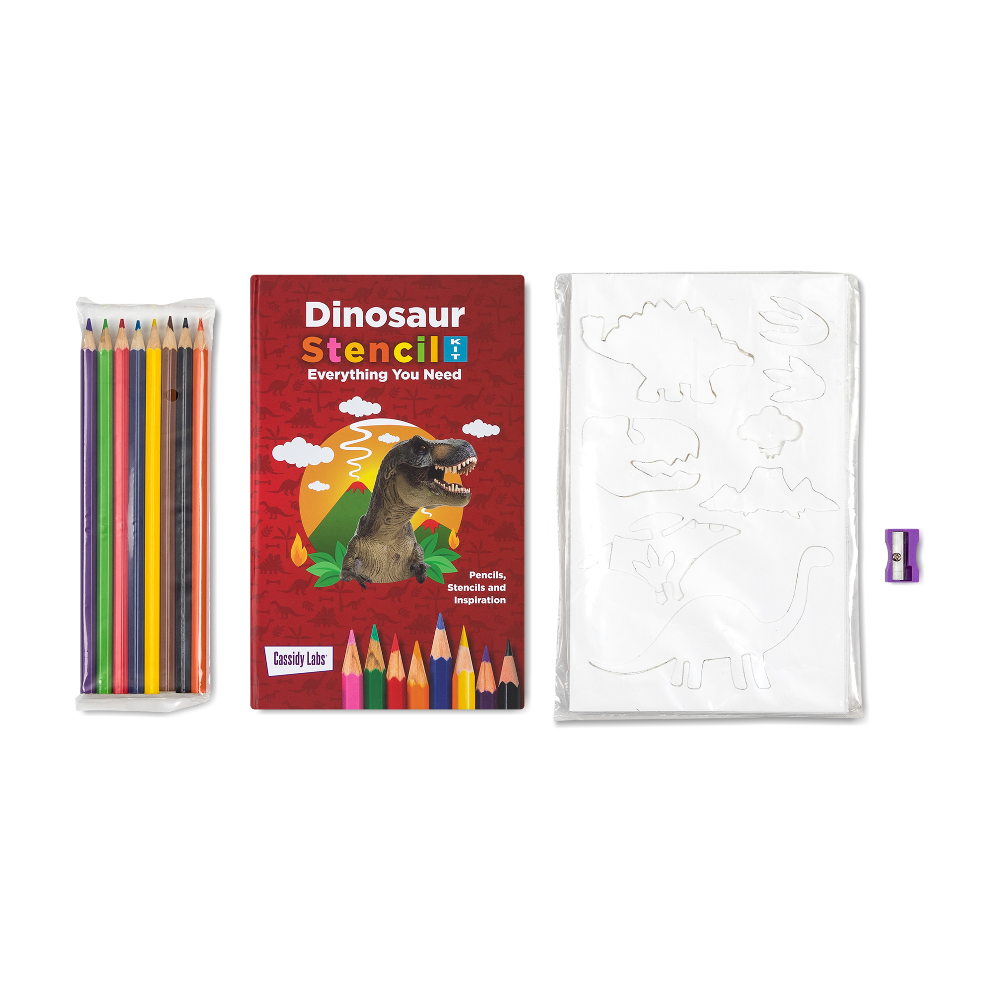Dinosaur Stencil Kit