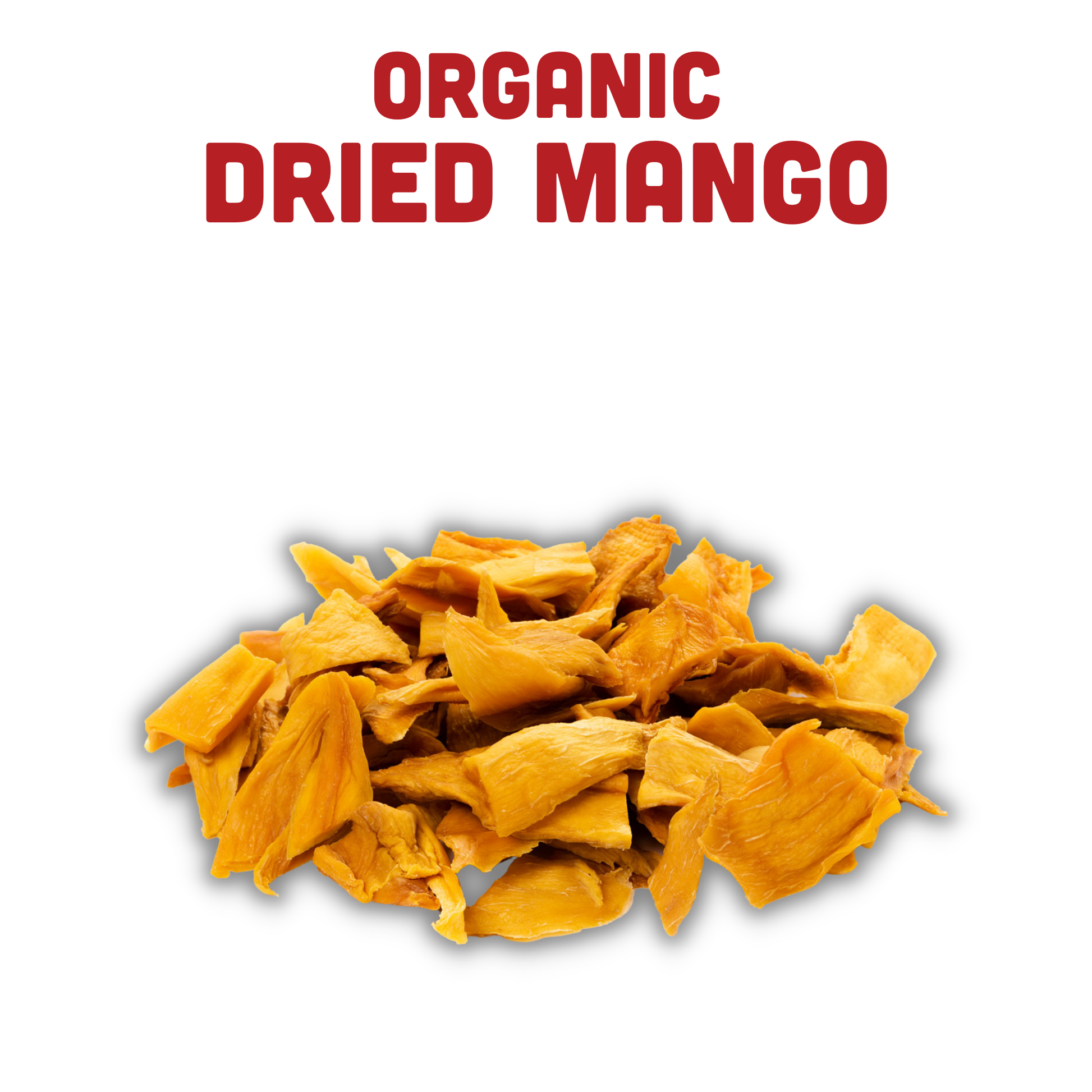 Organic Dried Mango, 6-pack case