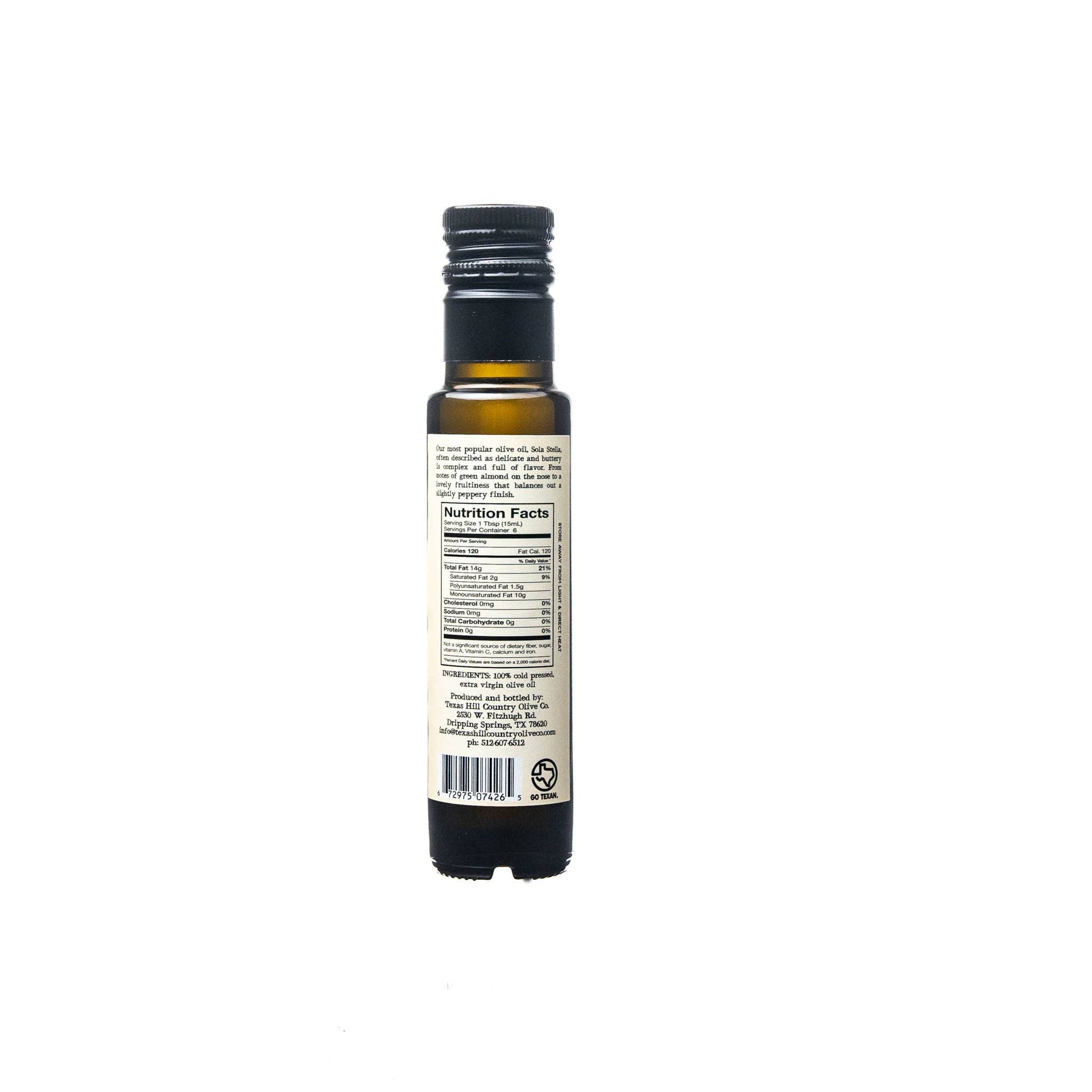 Sola Stella Extra Virgin Olive Oil - 100ml.