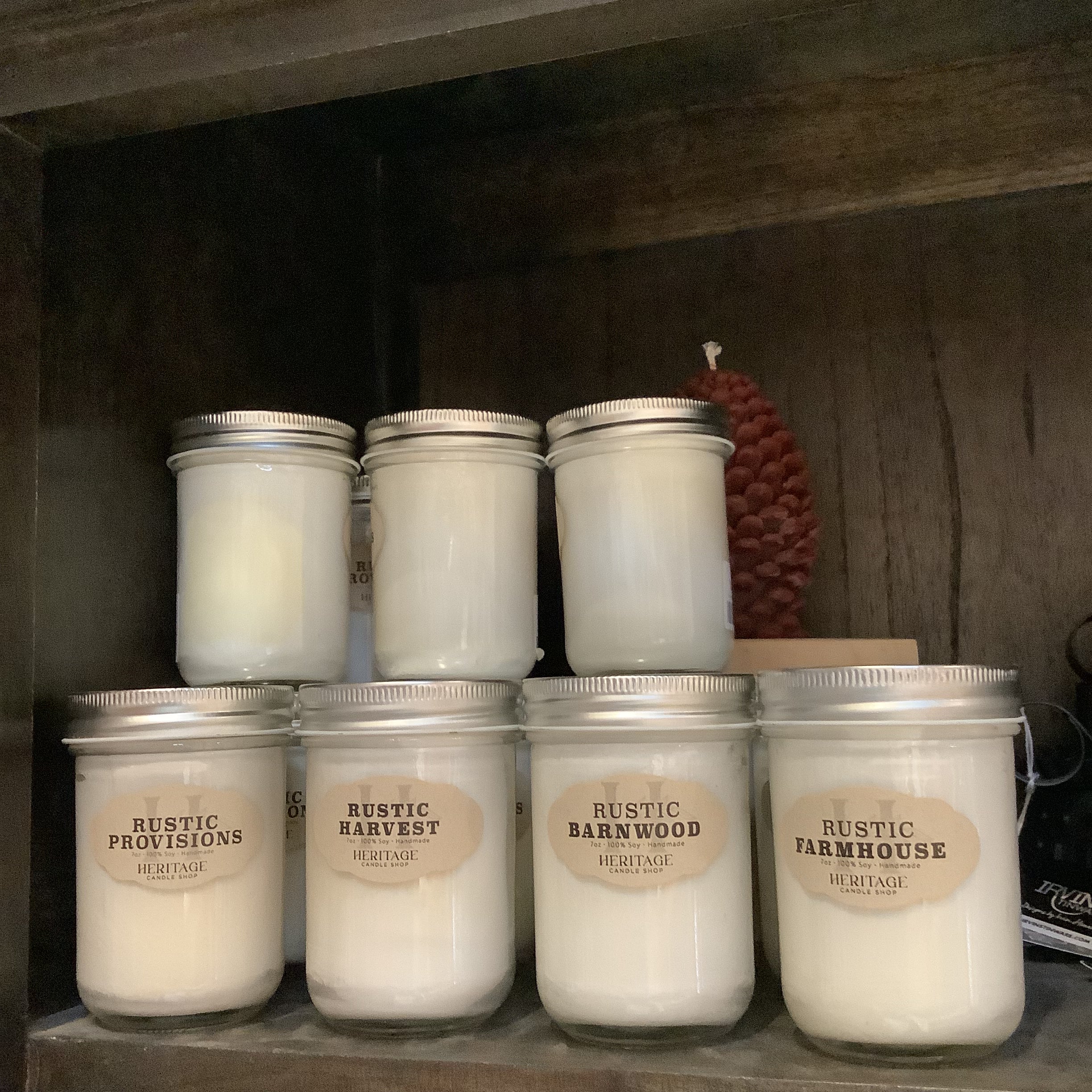 Heritage Candle Shop - Rustic Series