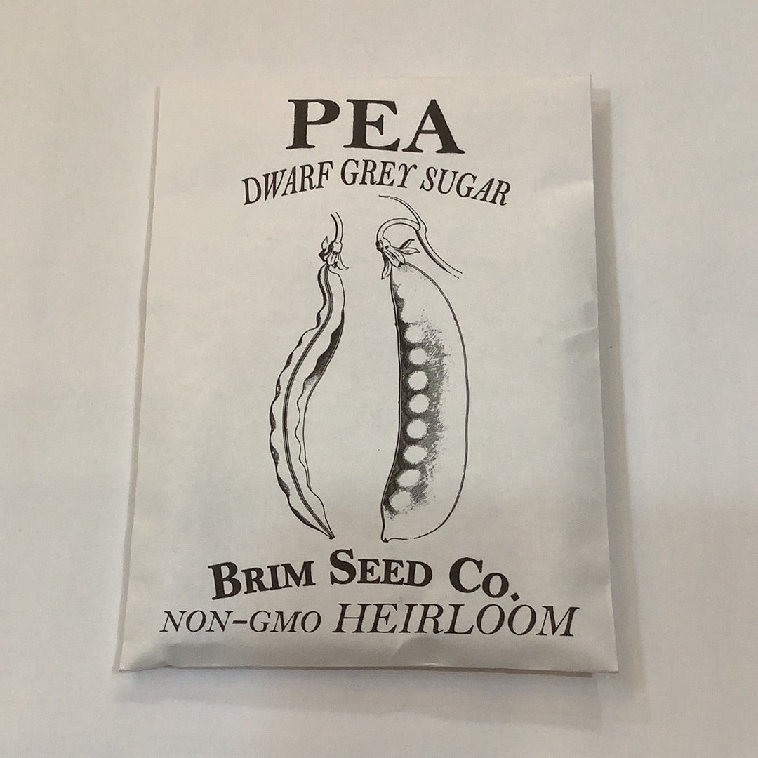 Brim Seed Co. - Edible Pod Dwarf Grey Sugar Pea Seed