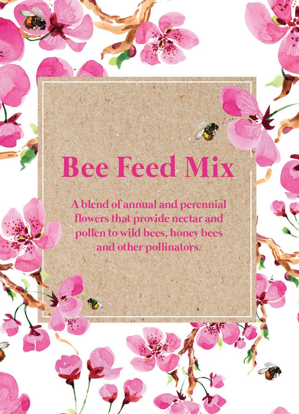 Bentley Seed Co. - Bee Feed Wildflower Seed Packets