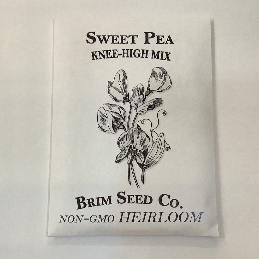 Brim Seed Co. - Knee High Mix Sweet Pea Heirloom Seed