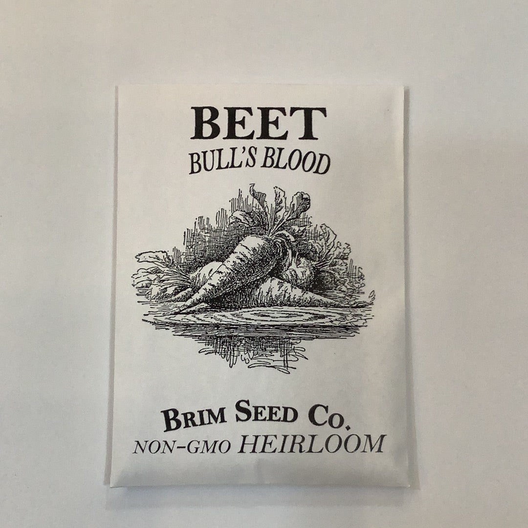 Brim Seed Co. - Bull's Blood Beet Heirloom Seed