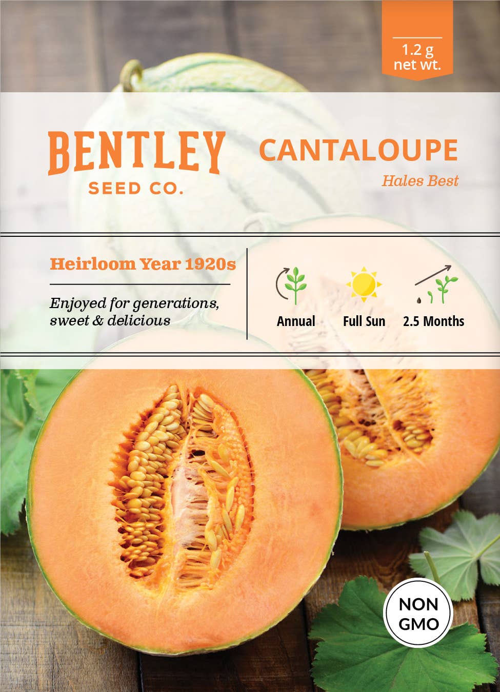 Bentley Seed Co. - Cantaloupe Hale's Best Jumbo