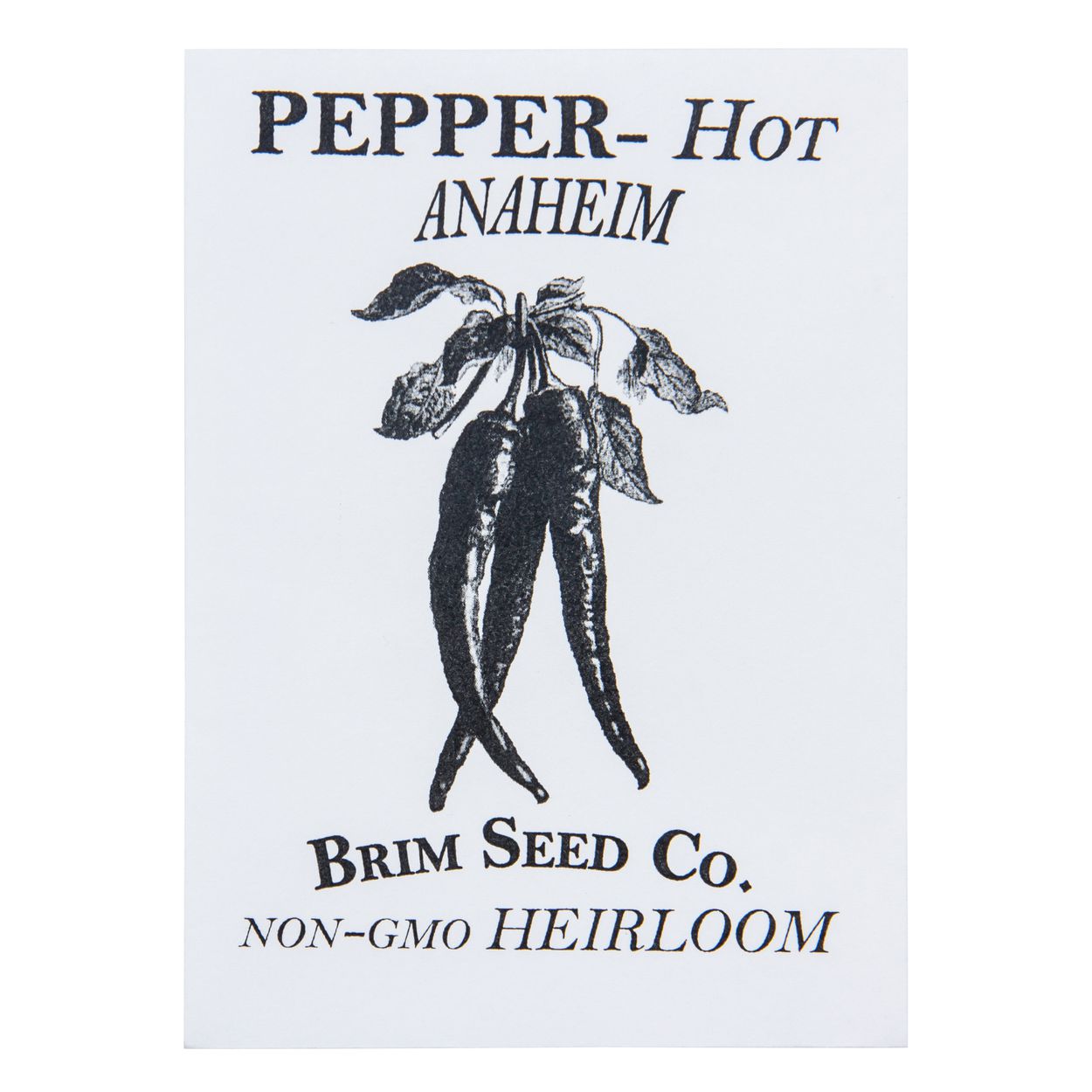Brim Seed Co. - Hot Anaheim Chili Pepper Heirloom Seed