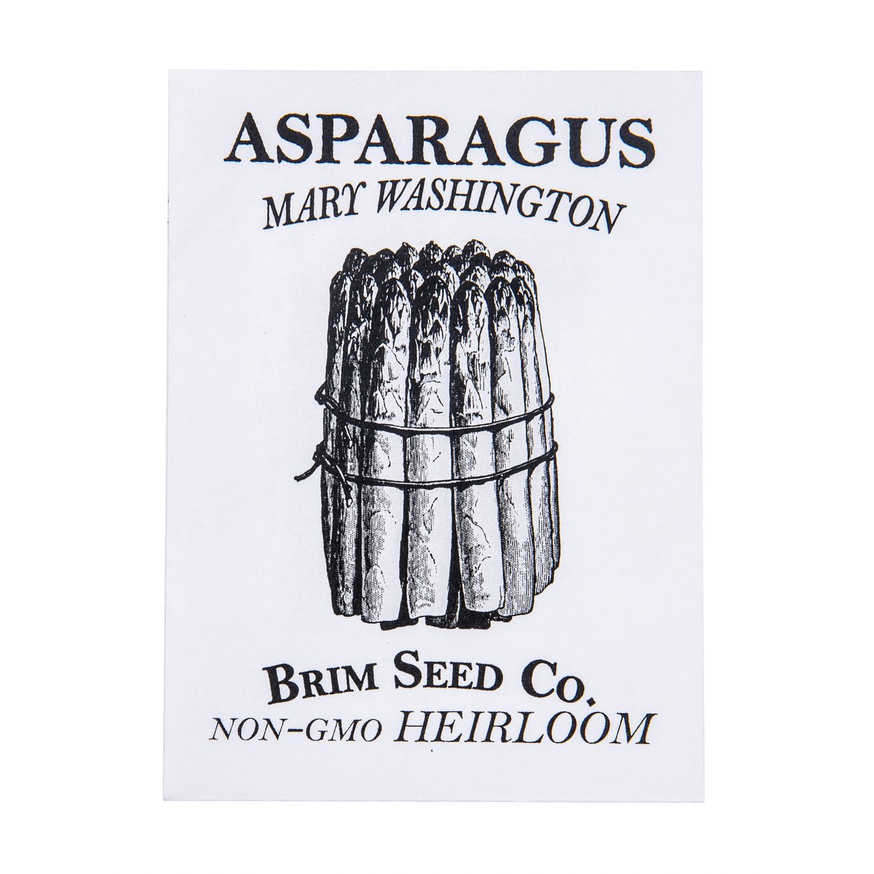 Brim Seed Co. - Mary Washington Asparagus Heirloom Seed