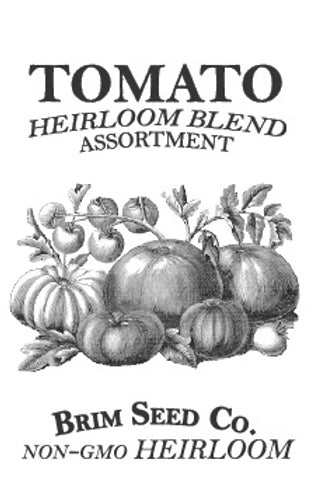 Brim Seed Co. - Assortment Heirloom Blend Tomato Seed