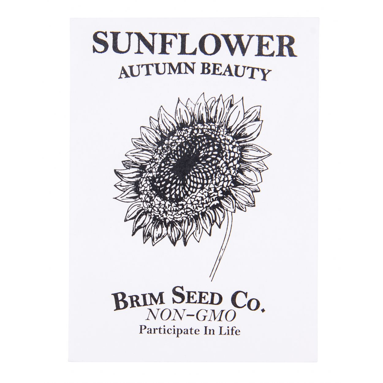 Brim Seed Co. - Autumn Beauty Sunflower Seed