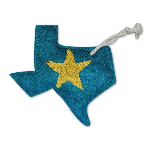 Texas Map W/lone Star