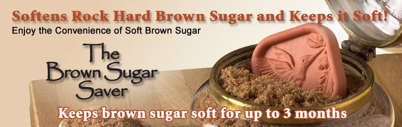 Brown Sugar Saver - Daisy Design