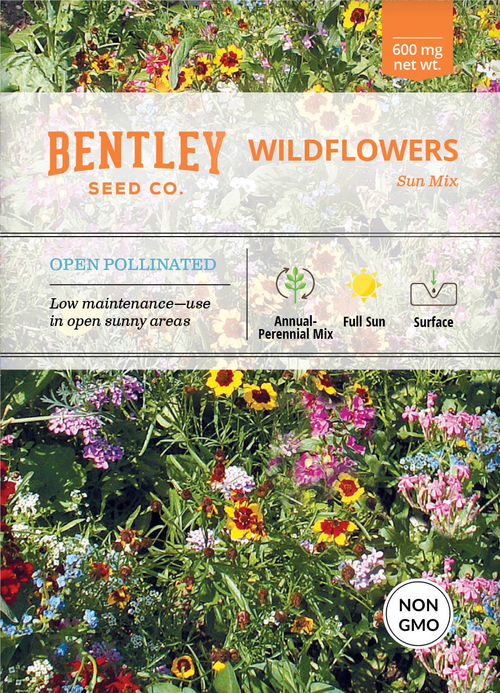 Bentley Seed Co. - Sunny Mix Wildflowers