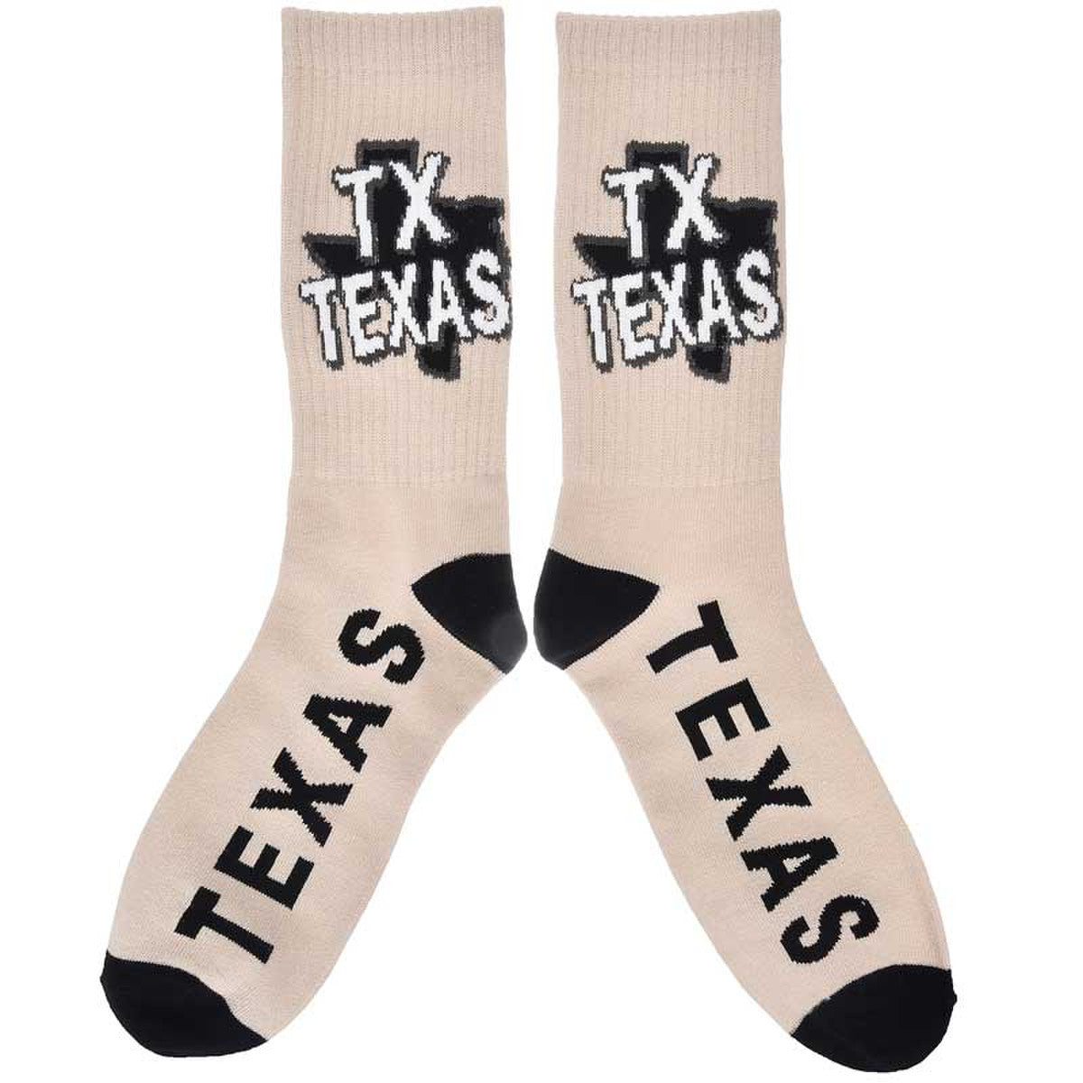 Robin Ruth - Texas Shaped Socks Beige