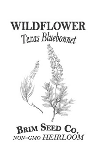 Brim Seed Co. - Texas Bluebonnet Wildflower Seed