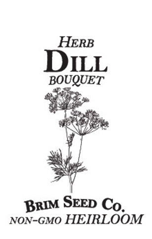 Brim Seed Co. - Bouquet Dill Herb Heirloom Seed