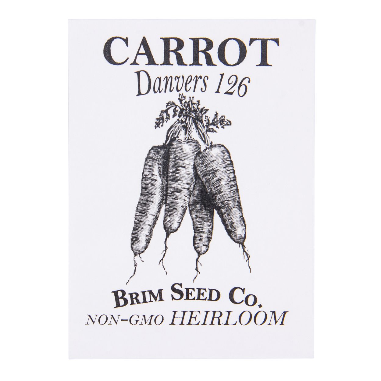 Brim Seed Co. - Danvers 126 Carrot Heirloom Seed