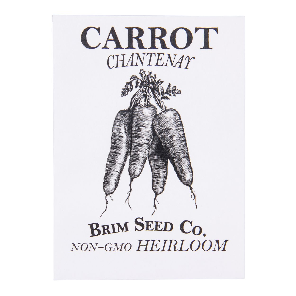 Brim Seed Co. - Chantenay Carrot Heirloom Seed
