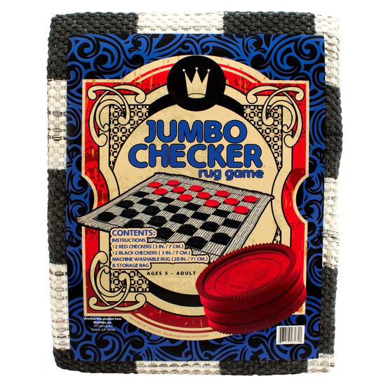 Channel Craft - Jumbo Checkers Rug