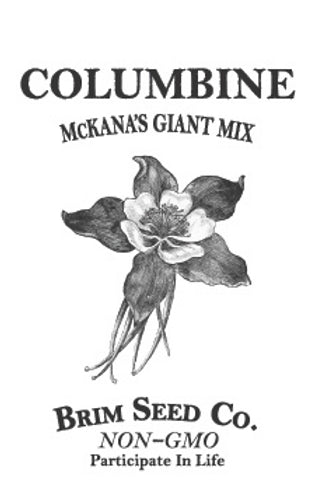 Brim Seed Co. - McKana's Giant Mix Columbine Flower Seed