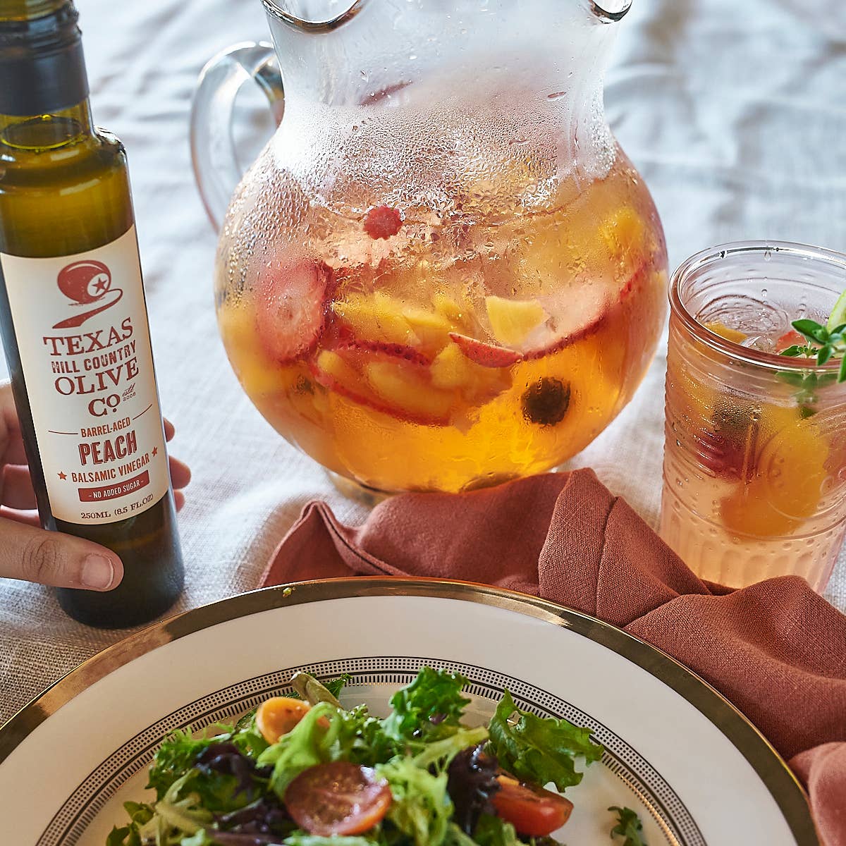 Peach Balsamic Vinegar - 100ml.