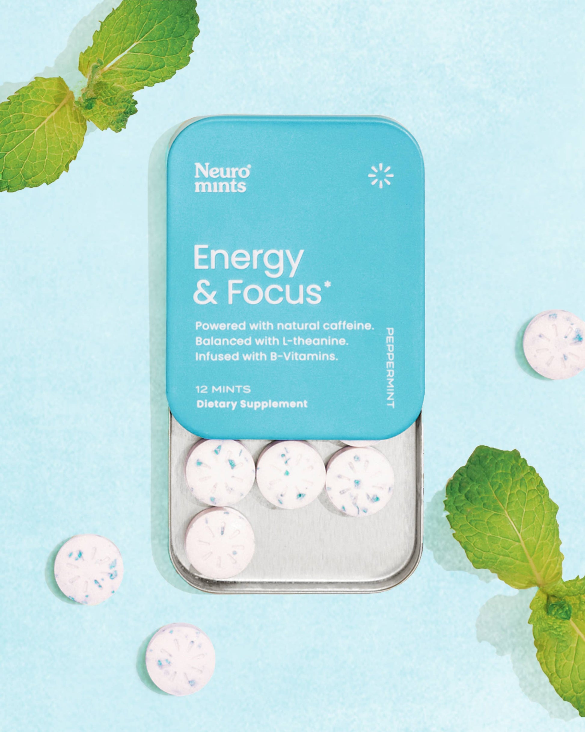 Energy & Focus Mints | Peppermint