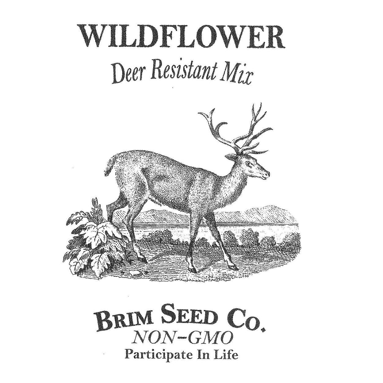 Brim Seed Co. - Deer Resistant Mix Wildflower Seed