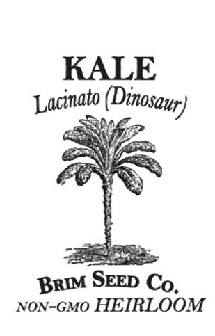 Brim Seed Co. - Lacinato Dinosaur Kale Heirloom Seed