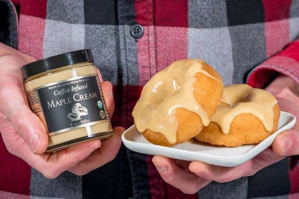 16 oz Jar Organic Pure Vermont Maple Cream