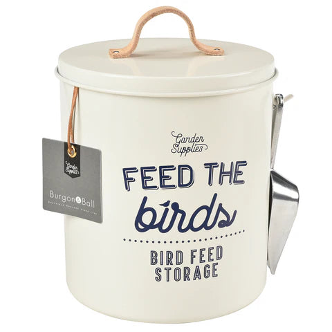Burgon & Ball - Stone White "Feed The Birds" Food Tin