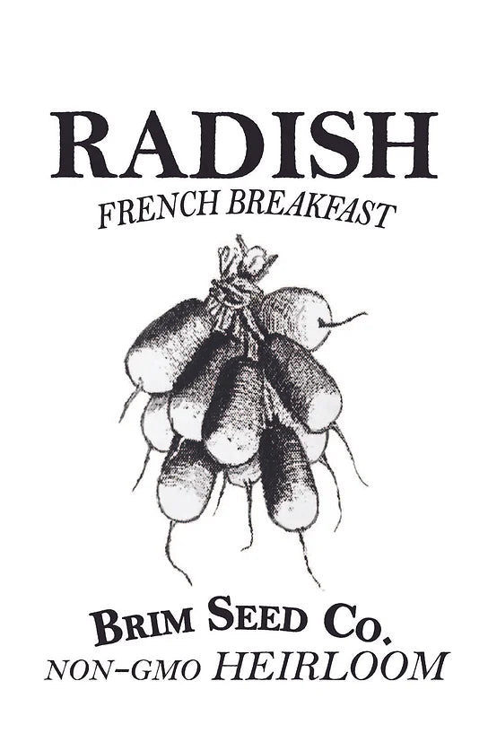 Brim Seed Co. - French Breakfast Radish Heirloom Seed