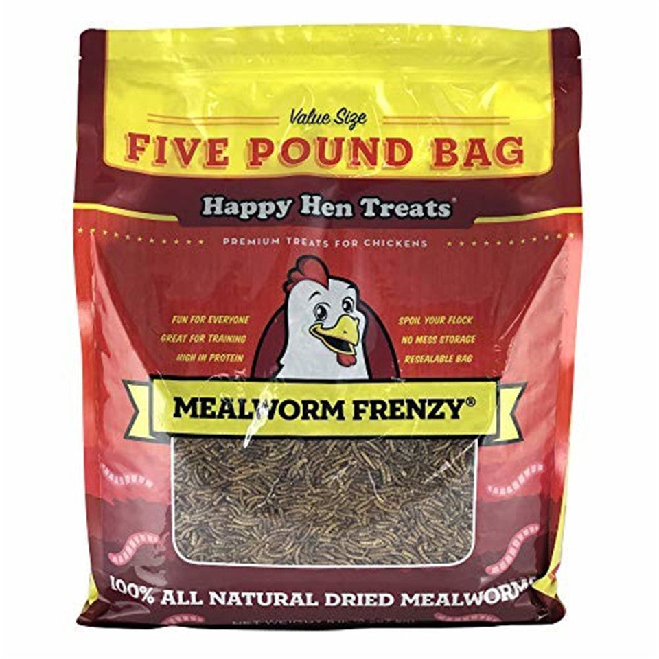 Happy Hen - 5lb. Mealworm Frenzy Bag