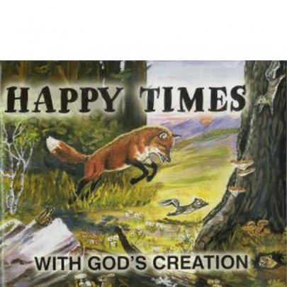 Happy Times With God's Creation Coloring Book - by Daniel Zook