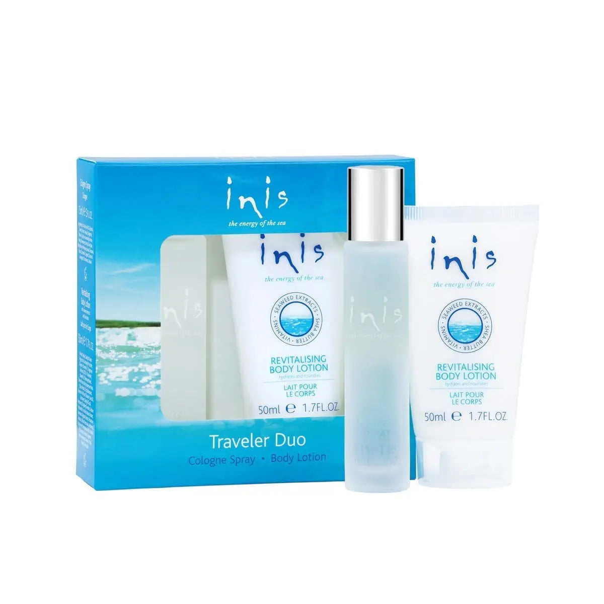 Inis - Travel Duo Cologne Spray & Body Lotion