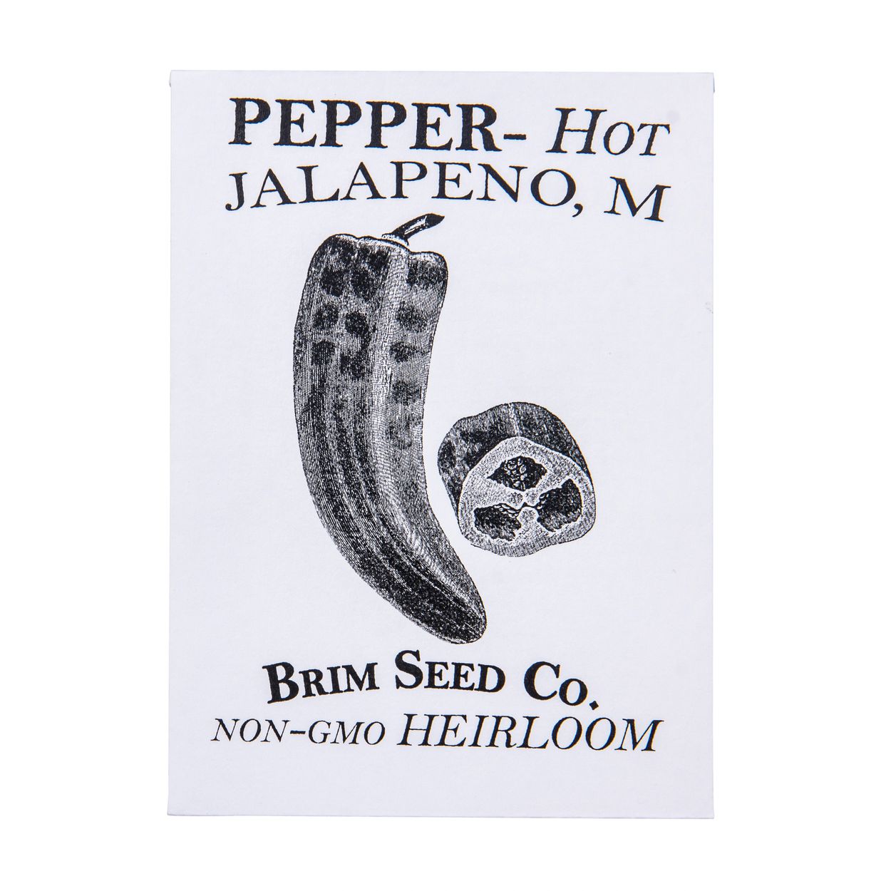 Brim Seed Co. - Hot M Jalapeno Pepper Heirloom Seed