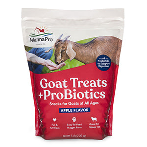 Manna Pro - 5lb. Apple Flavor Goat Treats + Probiotics