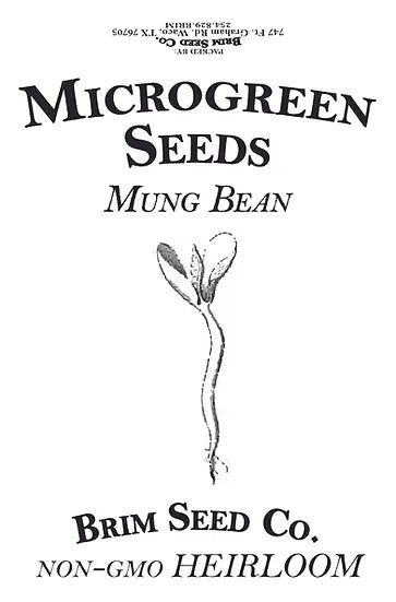 Brim Seed Co. - Mung Bean Heirloom Seed