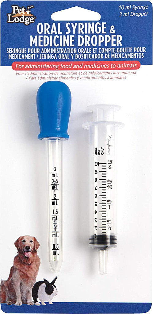 Pet Lodge - Oral Syringe & Medication Dropper