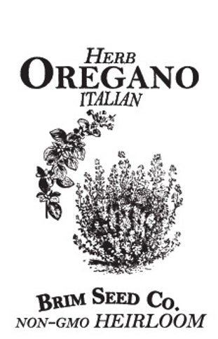 Brim Seed Co. - Italian Oregano Herb Heirloom Seed