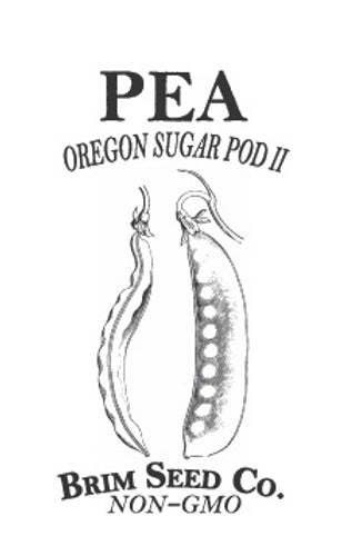 Brim Seed Co. - Edible Pod Oregon Sugar Pod II Snow Pea Seed