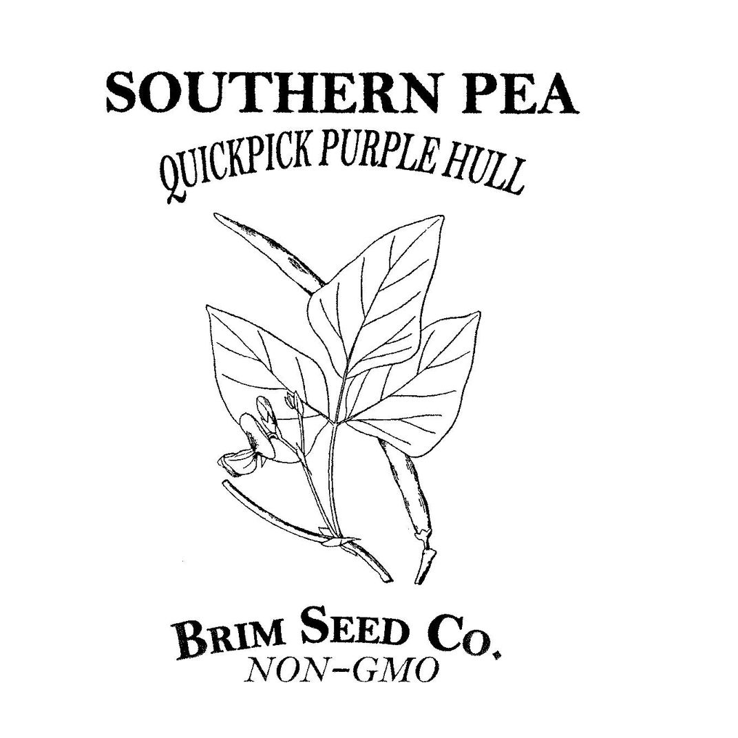 Brim Seed Co. - Quickpick Purple Hull Southern Pea Seed