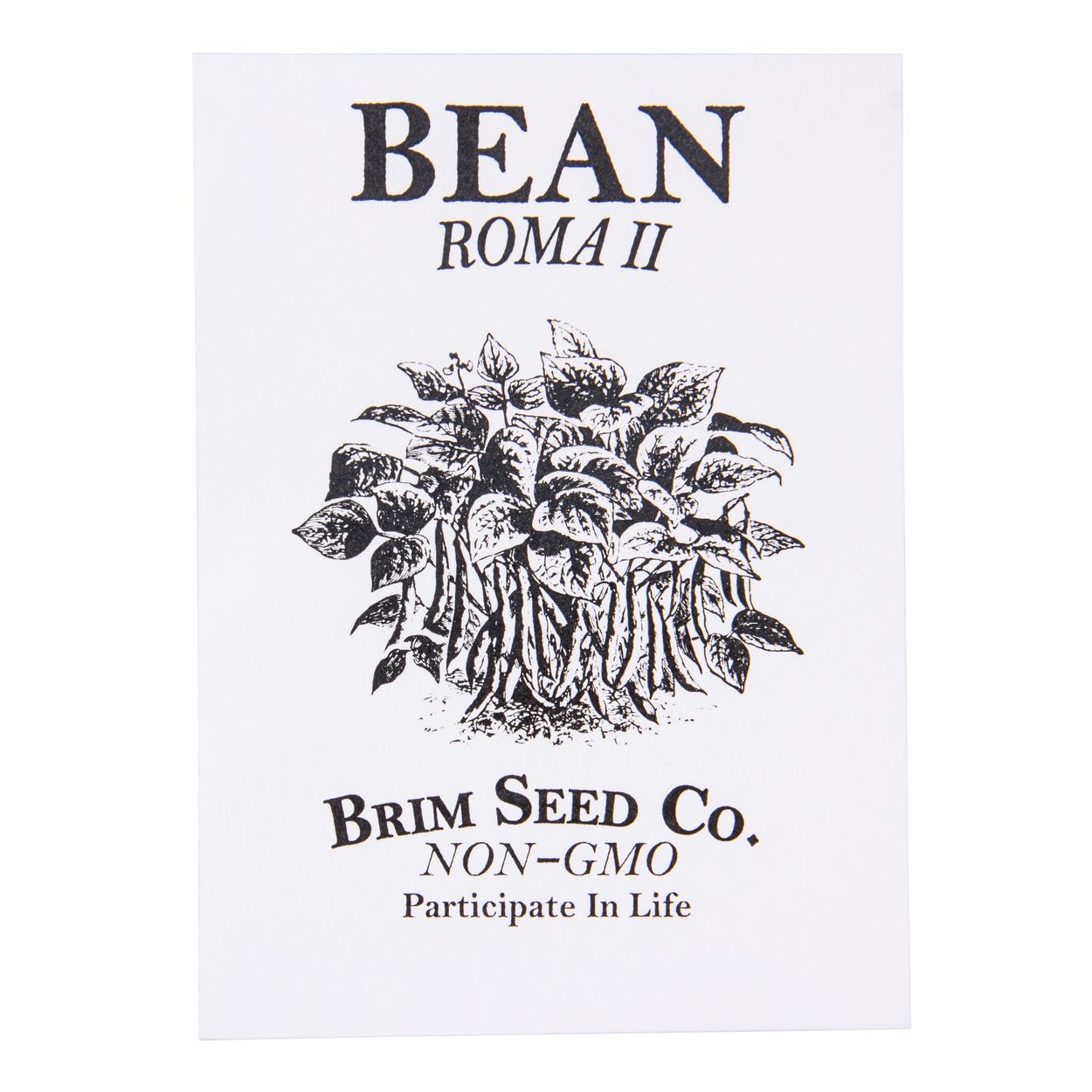 Brim Seed Co. - Roma II Bush Bean Seed