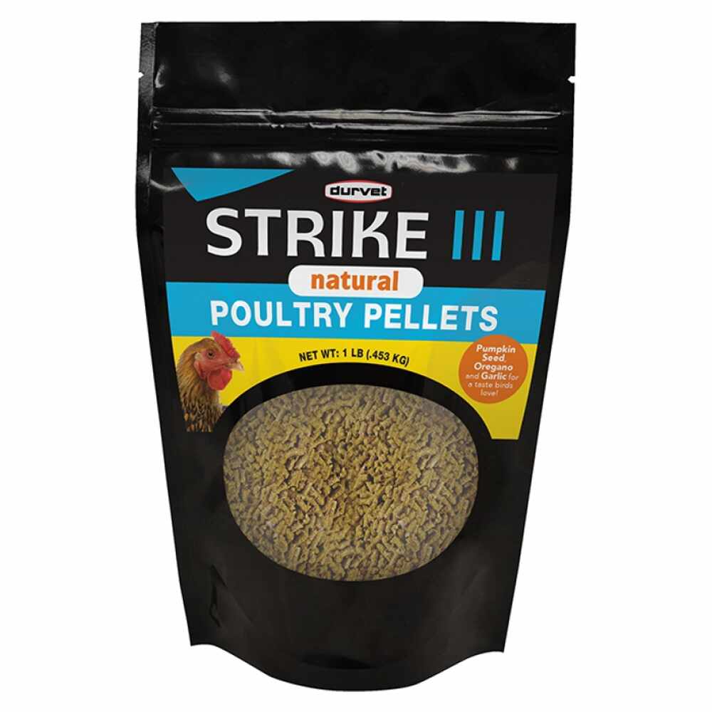 Durvet - Strike 3 Poultry Pellets