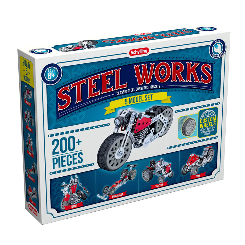 Schylling - Steel Works 5 Model Set