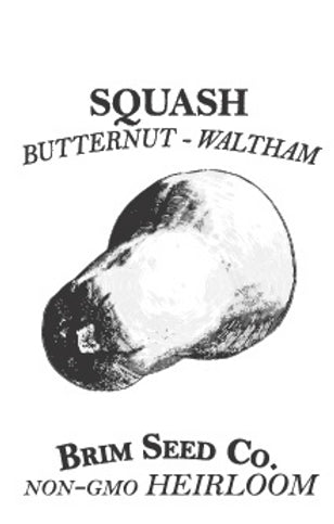 Brim Seed Co. - Waltham Butternut Squash Heirloom Seed