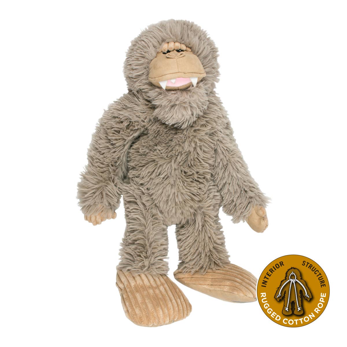 Tall Tails - 20" Stuffless Big Foot with Squeaker