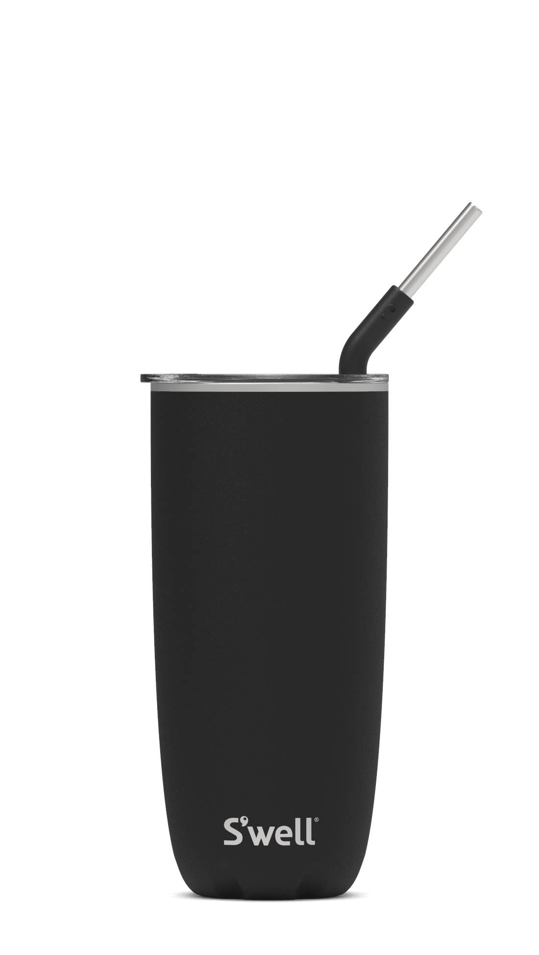 S'well - 24oz. Stainless Steel Onyx Tumbler with Straw