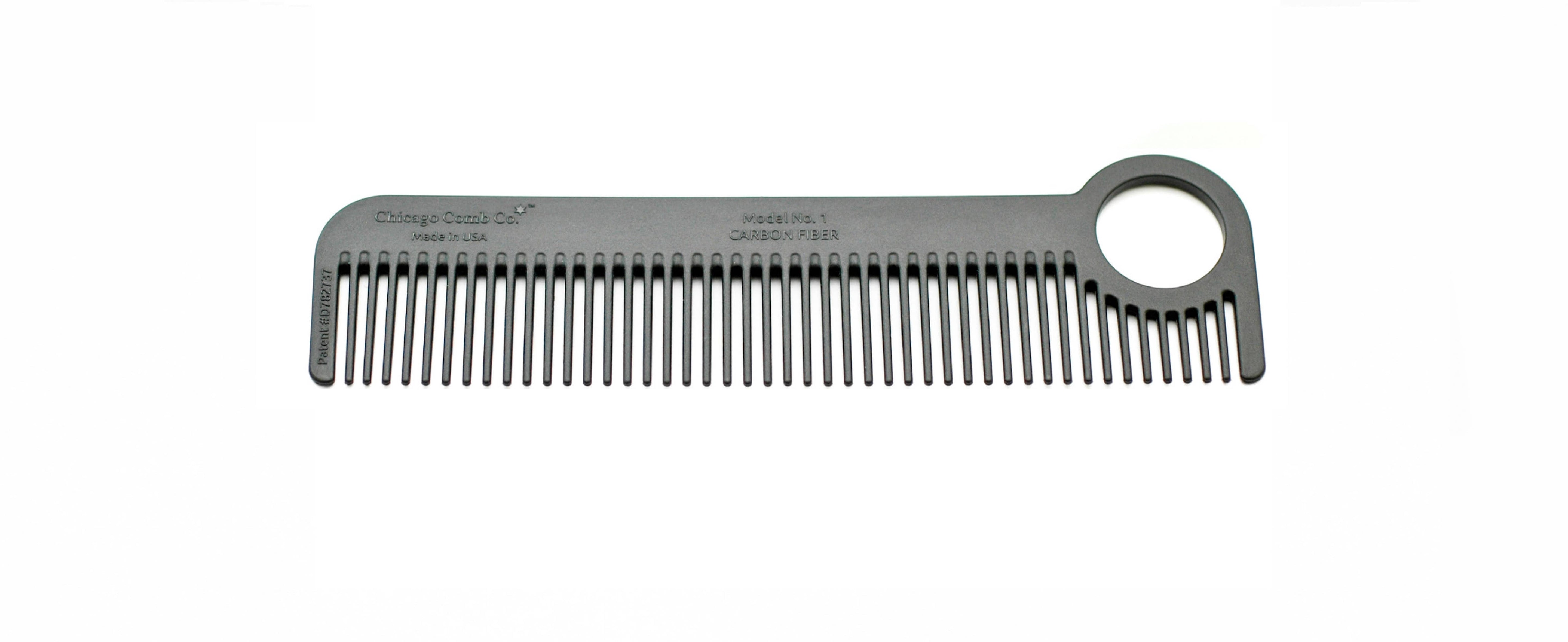 Chicago Comb Co. - Model No 1 Carbon Fiber Comb