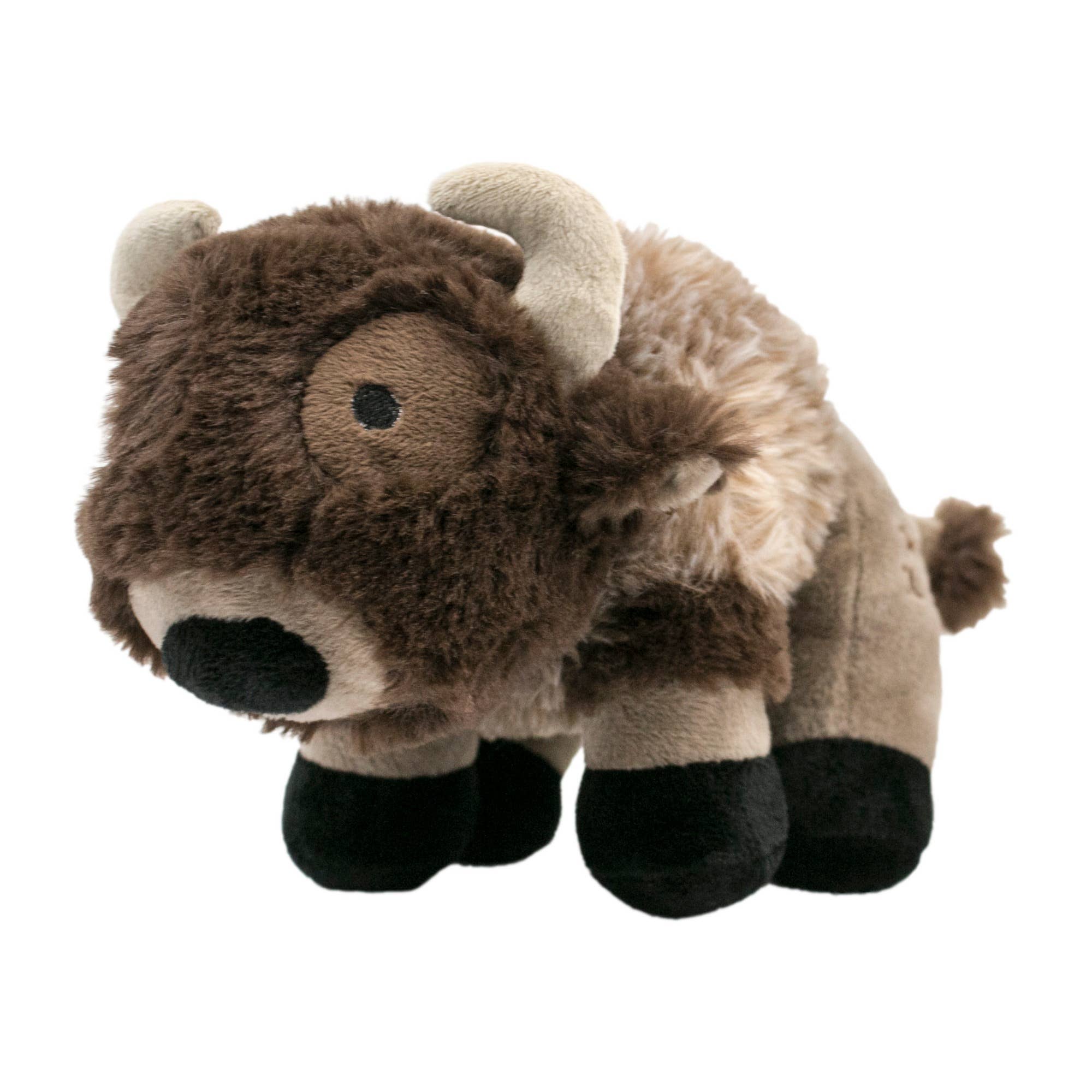 Tall Tails - 9" Plush Buffalo Squeaker Toy